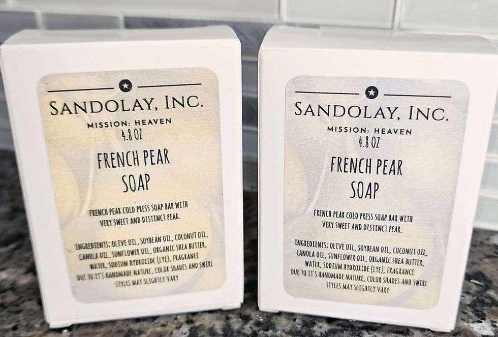 Thumbnail: FRENCH PEAR SOAP BAR