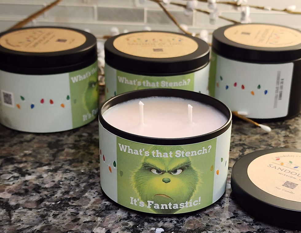 Thumbnail: Grinch "What's That Stench? It's Fantastic!" - Cranberry Spice Aroma 8oz Soy