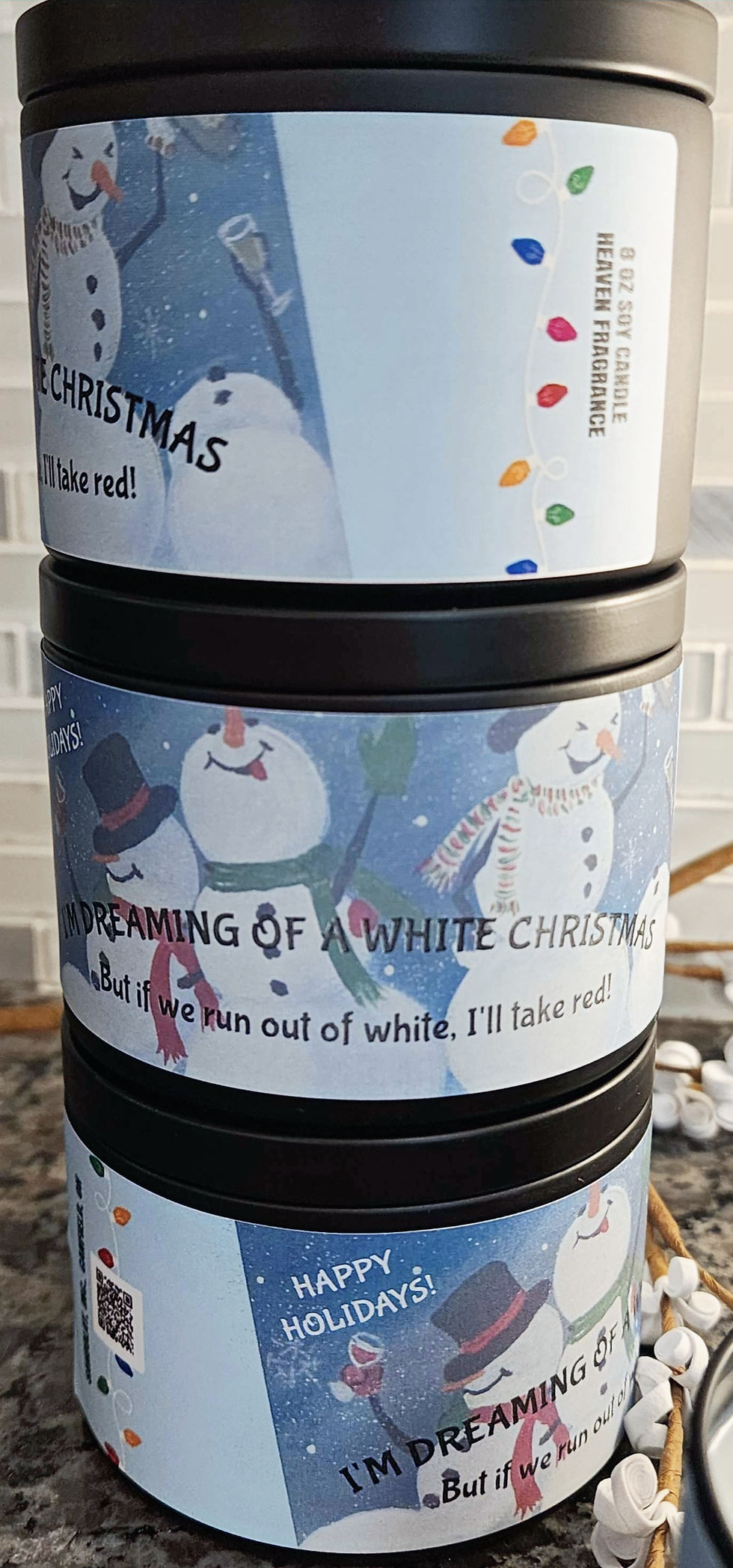 Thumbnail: Dreaming of a White Christmas - Heaven Aroma 8oz