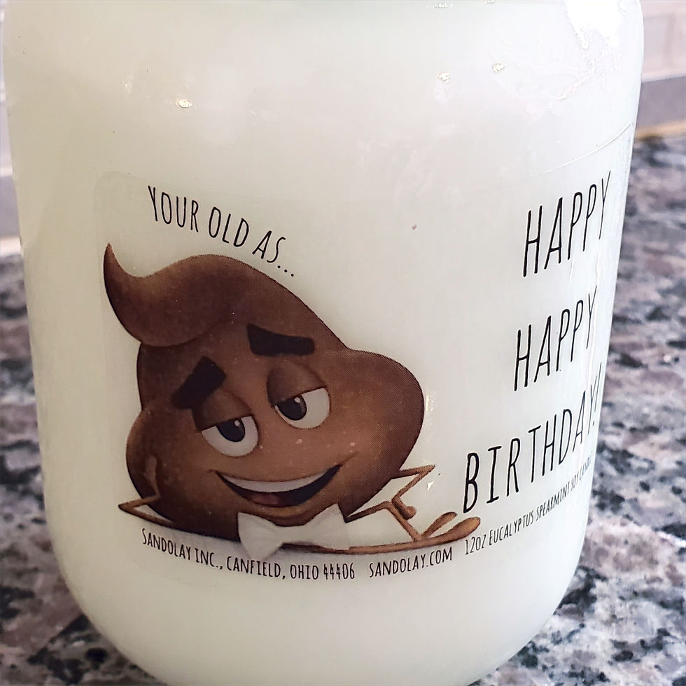 Thumbnail: Old as Poop, Happy Birthday 12oz Soy Candle