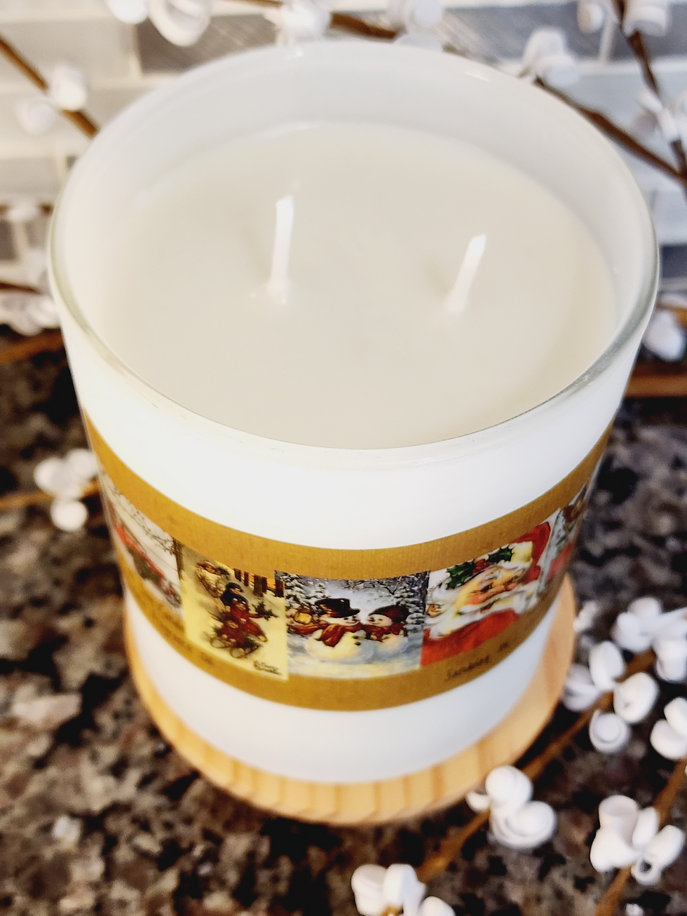 Thumbnail: Vintage Christmas - Fireplace Aroma 14oz Soy Candle