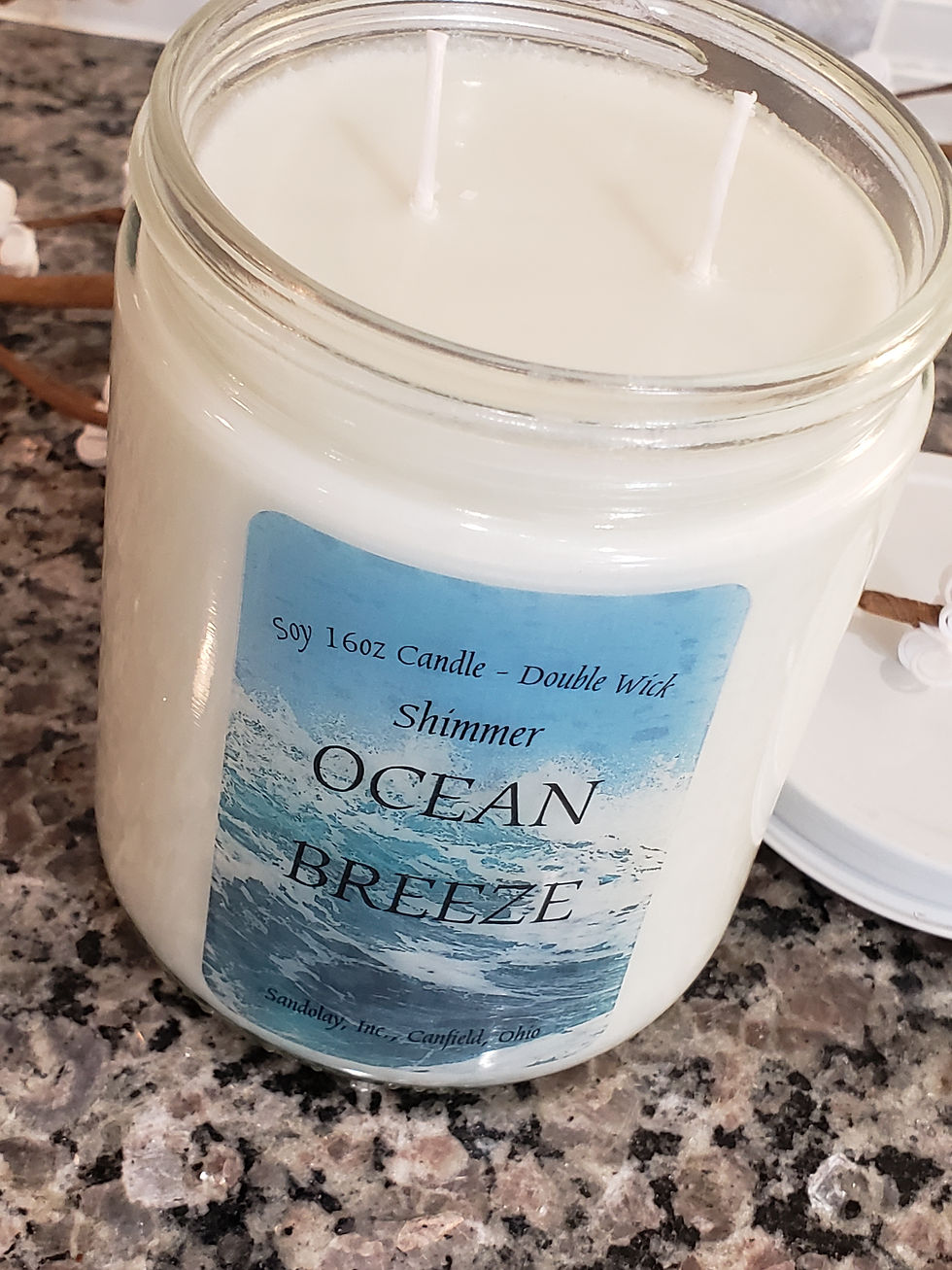 Thumbnail: Ocean Breeze 16oz Soy Candle 