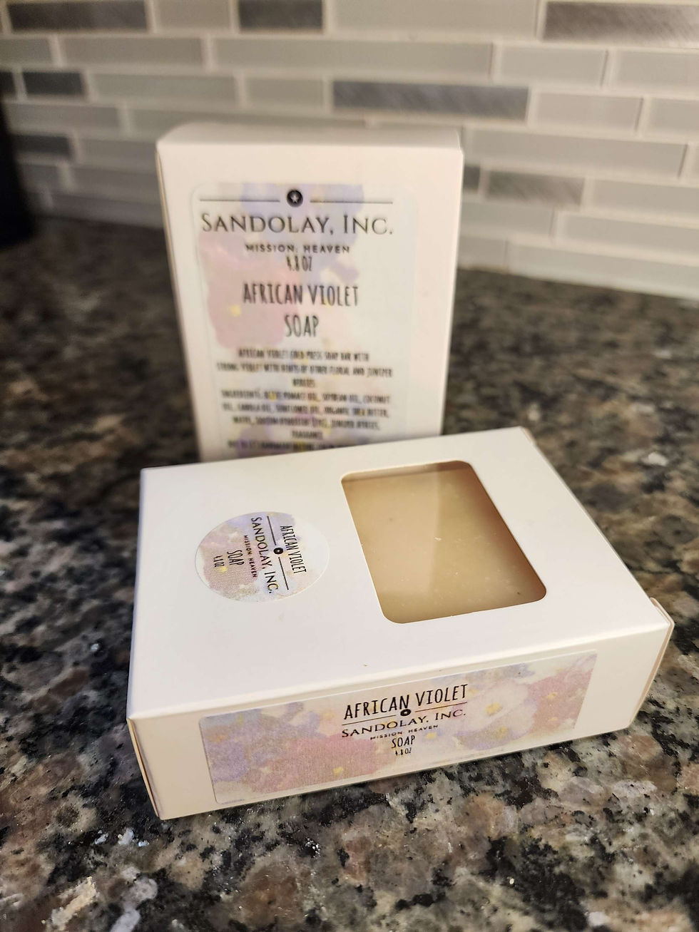 Thumbnail: AFRICAN VIOLET SOAP BAR