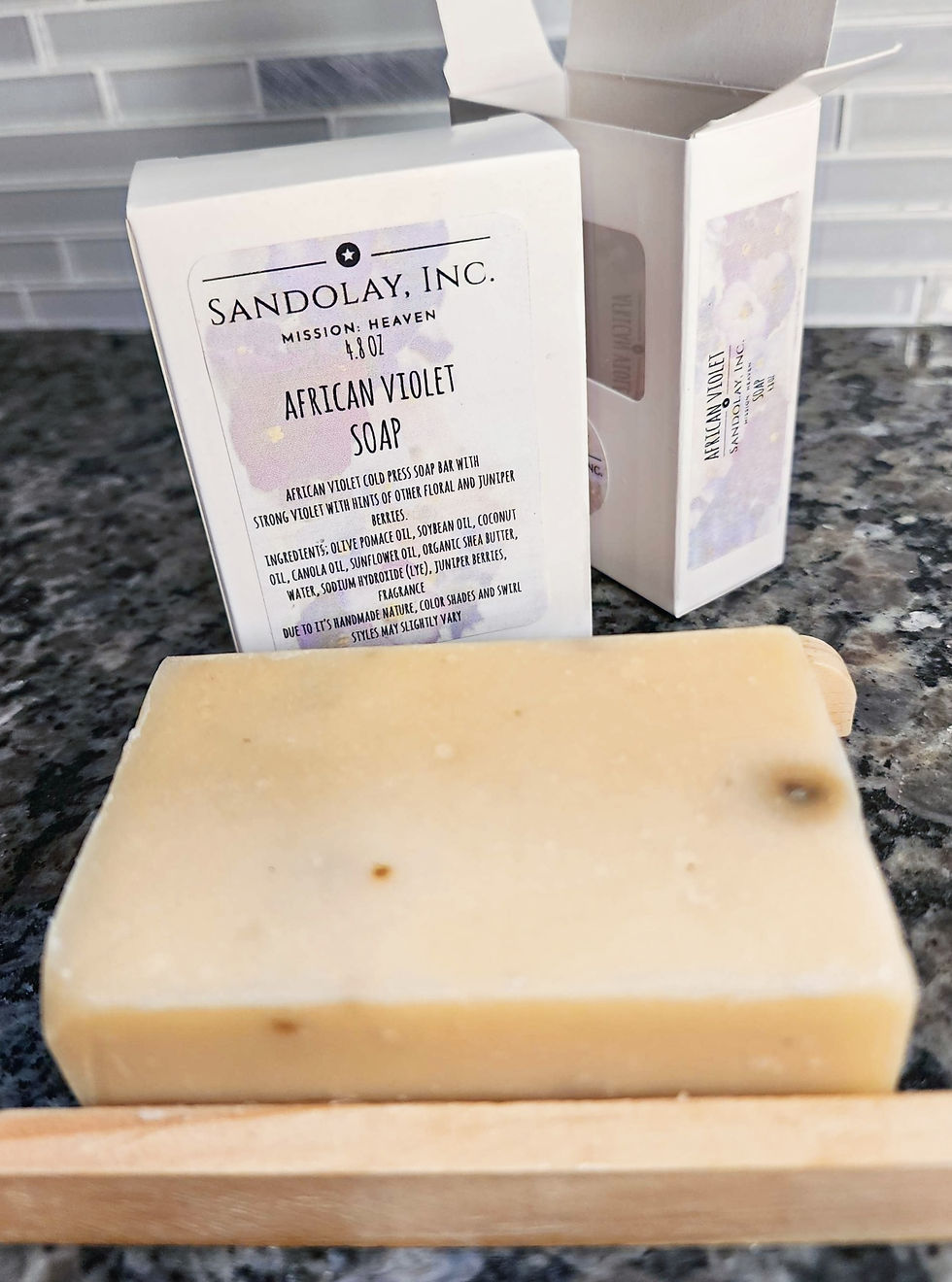 Thumbnail: AFRICAN VIOLET SOAP BAR