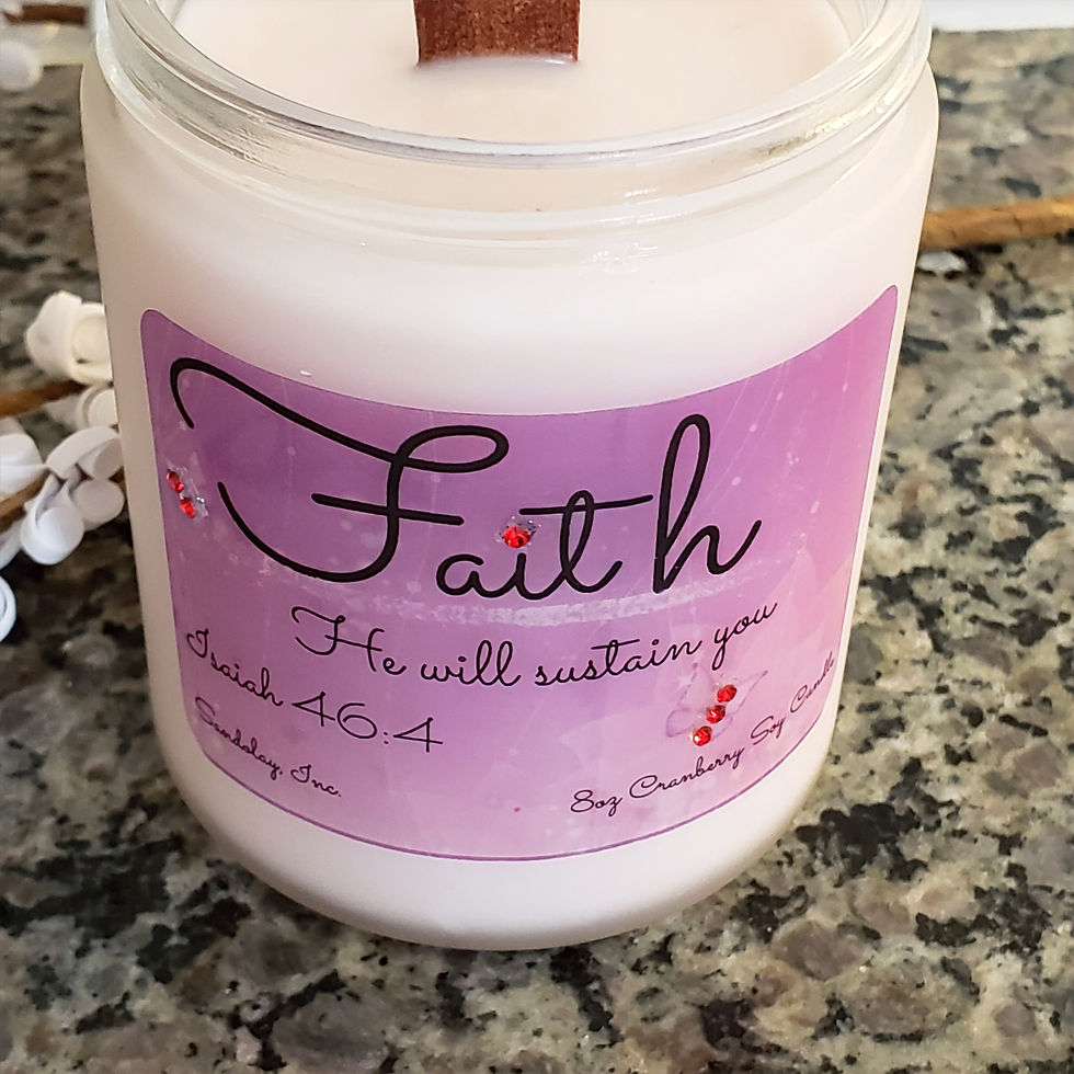 Thumbnail: Isaiah 46:4- Designer 8oz Soy Candle