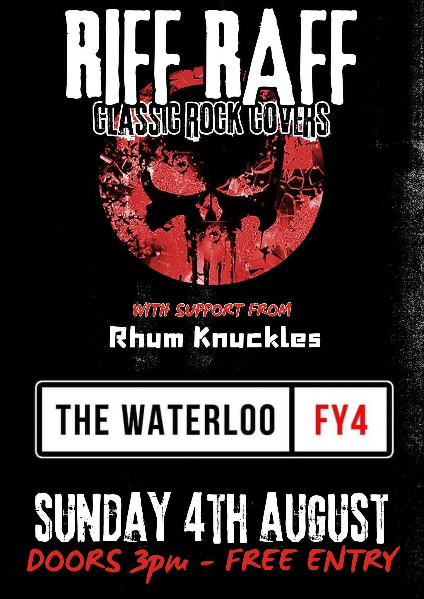 Tavern Riff Raff Riff Raff | Waterloo Music Bar