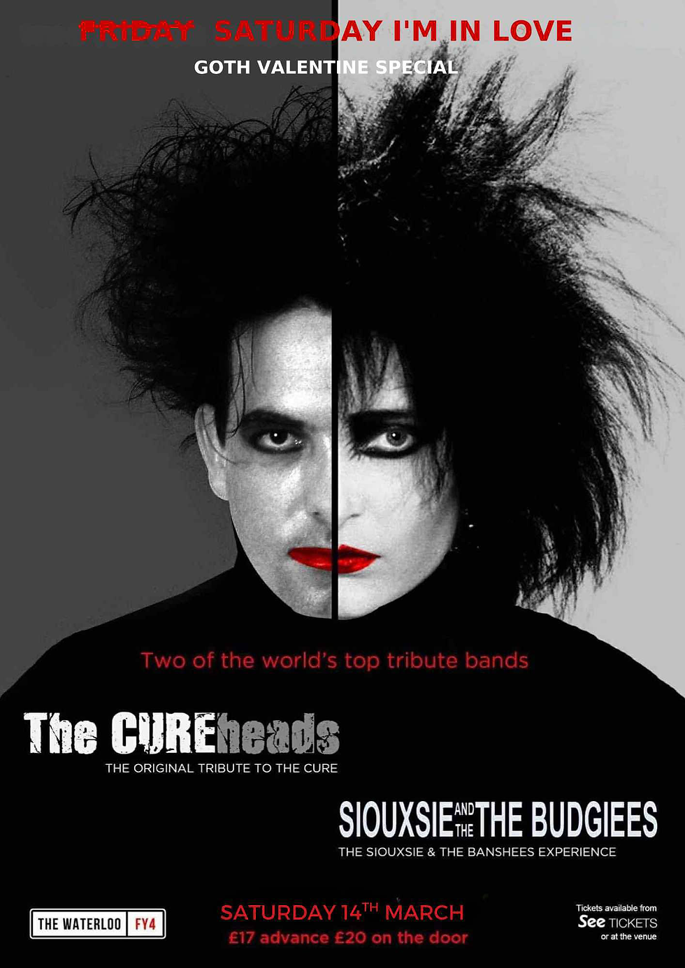 The Cureheads And Siouxsie And The Budgiees 