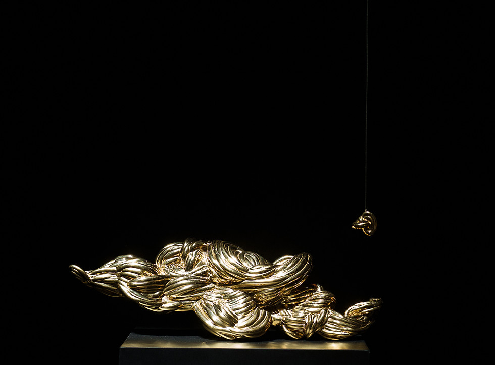 Jacarini_Cartier Commission_Femininity in Motion_2024_199x559x151mm_Stainless Steal covere