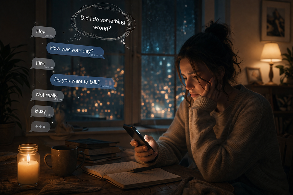 Why His Messages Became Short and Dry