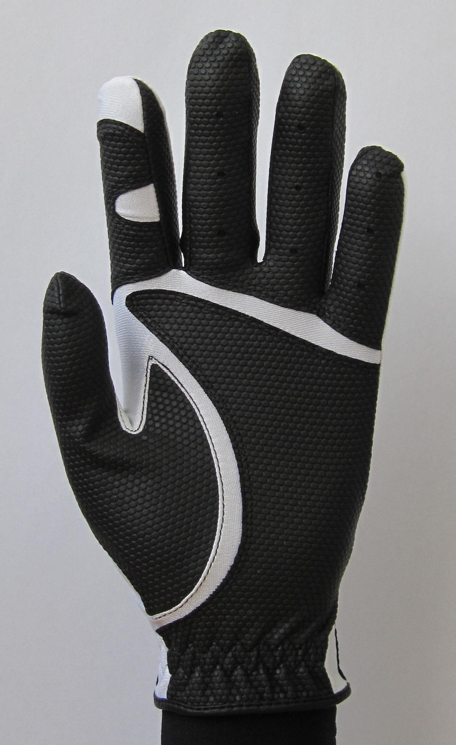 Der fit39 wh/bk Glove Standard (schwarz/weiss)
