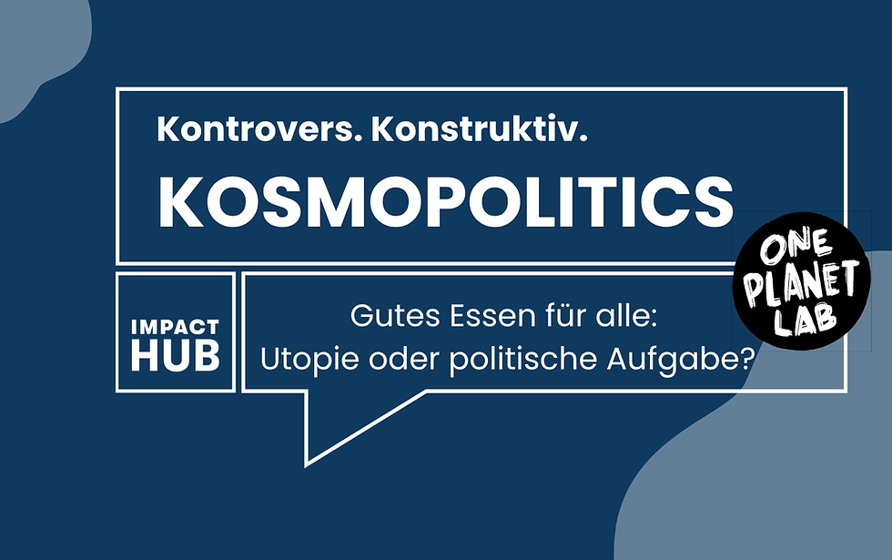 Kosmopolitics x One Planet Lab
