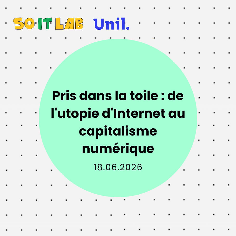 Pris dans la toile : de l'utopie d'Internet au capitalisme numérique