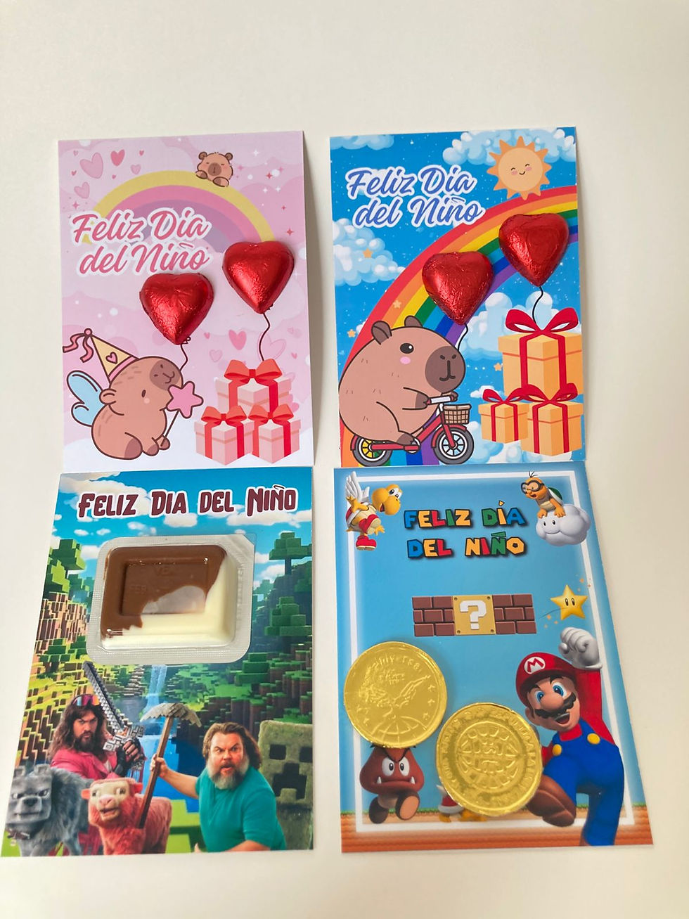 Miniatura: Tarjeta con chocolate