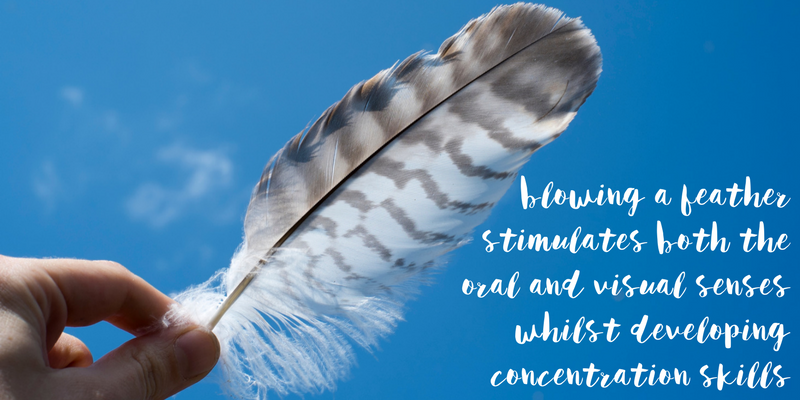 feather - a yoga breath activity