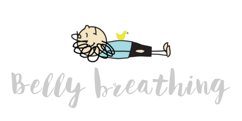 Belly breathing header