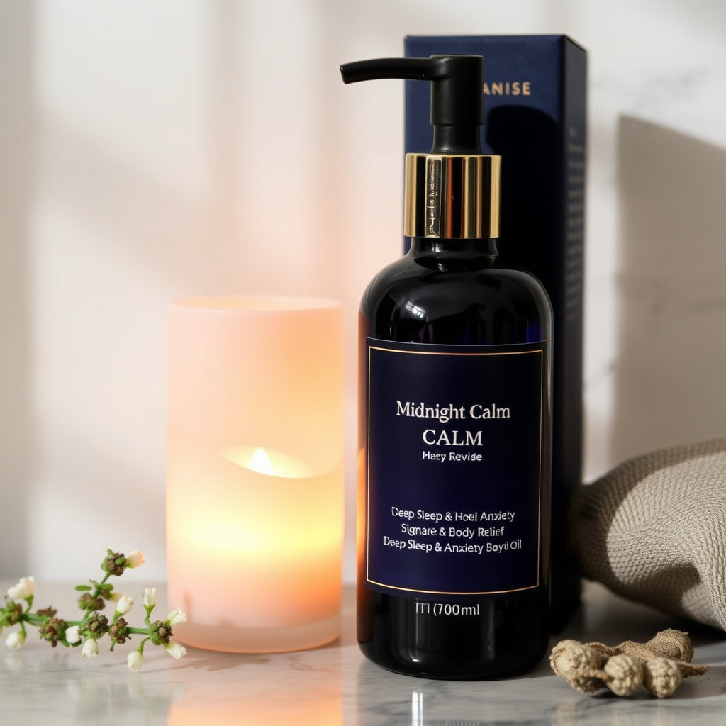 “Midnight Calm” - Deep Sleep & Anxiety Relief, 100mL