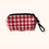 Miniatura: Red Houndstooth Clip On Poop Bag Holder