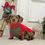 サムネイル： Mistletoe Waterproof Dachshund Harness Fleece | Sausage Dog Box DoxieDri