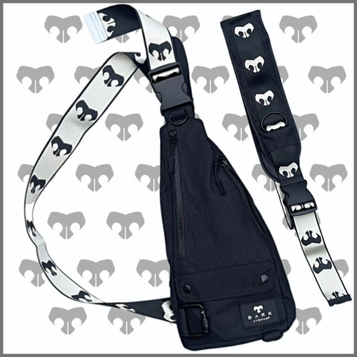 BARK AVENUE Handsfree Dog Walking Bag Sausage Dog Box