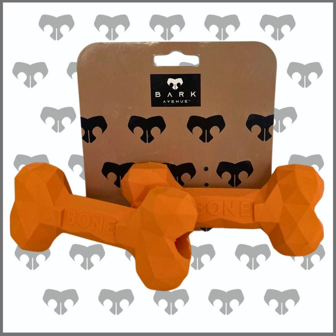 CLEARANCE - BARK AVENUE Diamond Rubber Treat Toy