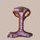 Miniatiūra: Pink Sophisticated Sausage Dachshund Anti-Rub Harness