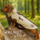 Miniaturebillede: sausage dog wearing neutral colour fleece jumper with brown dachshund embroidery