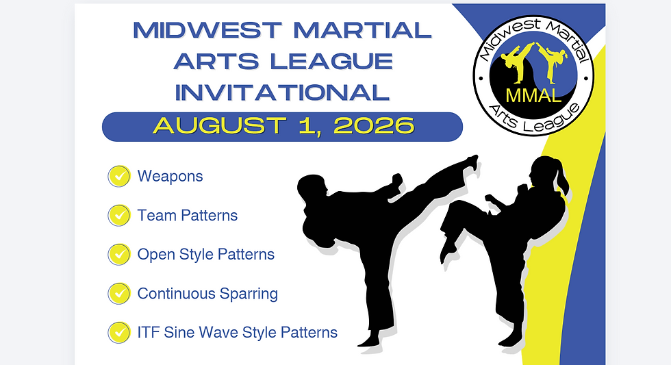 2026 MMAL Invitational TaeKwon-Do Tournament
