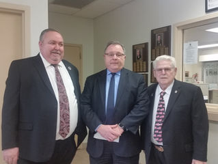 AMVETS donates $3,000 to the families of Westerville Police officers Joering and Morelli