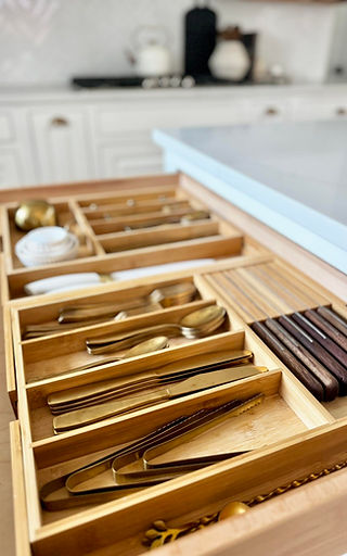 Silverware Drawer Organization