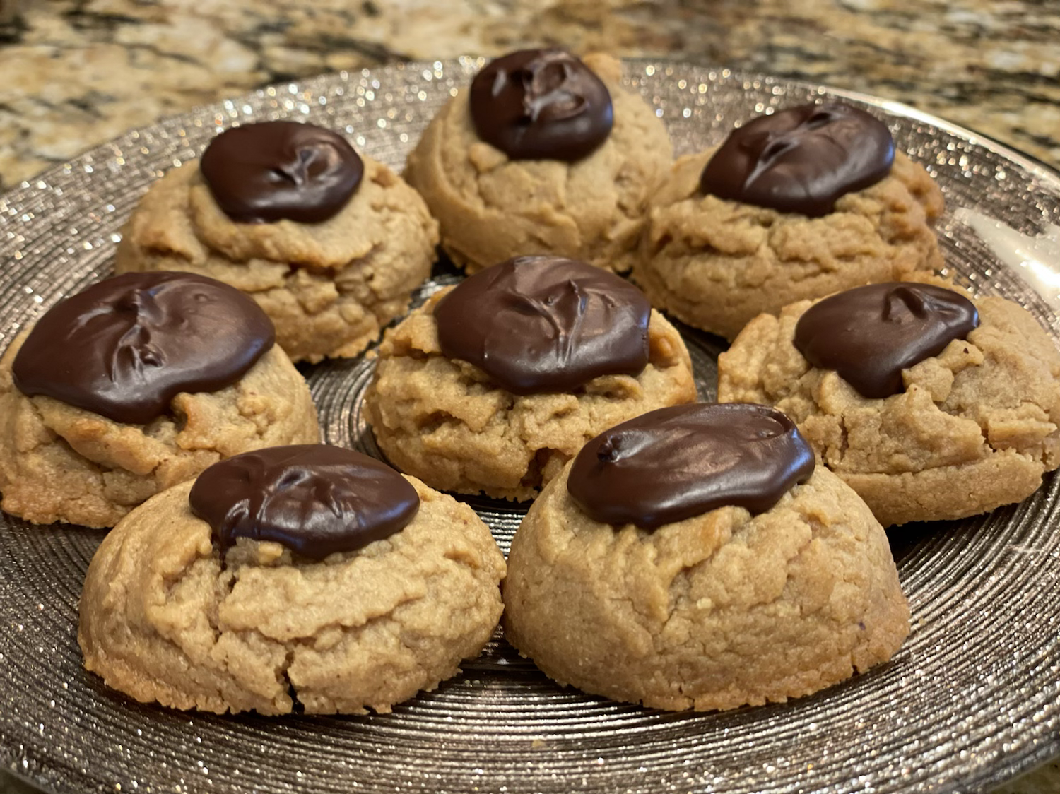 Peanut Butter Blossom Cookies
