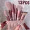 Thumbnail: Makeup brush set with the text 13Pcs, held by a hand.