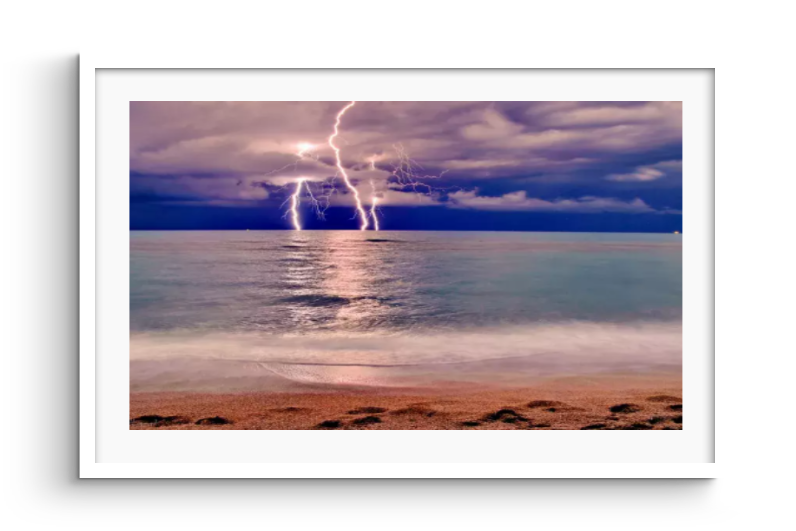 Canvas-picture-lightning-nature