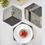 Thumbnail: Upcycled Grey Hues hexagon Table mats (Set of 2)