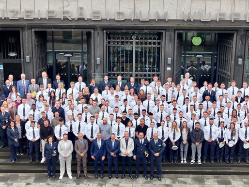 123 neue Polizistinnen und Polizisten für das Bergische Städtedreieck