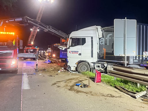 (SG) Schwerer LKW-Unfall auf der A3