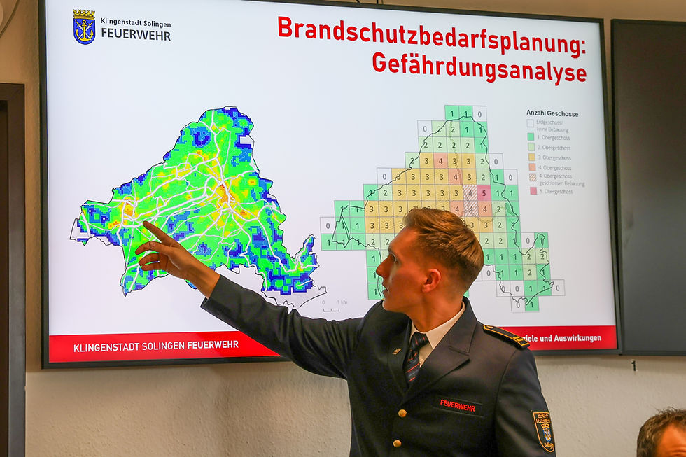 Wo viele Menschen leben wächst die Struktur in die Höhe. So beispielsweise in Ohligs und der Hasseldelle. An der letztgenannten Siedlung kann die Feuerwehr die erforderlichen Zeiten aktuell kaum halten.
