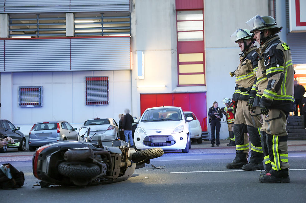 (SG) Rollerfahrer bei Unfall verletzt