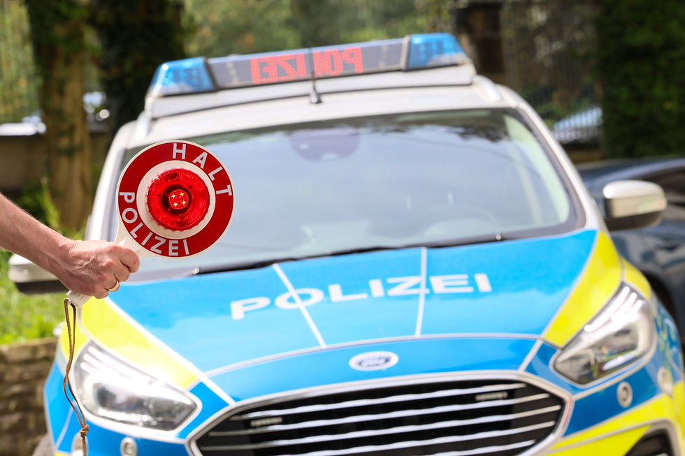 Die Autofahrerin sollte in Remscheid gestoppt werden.