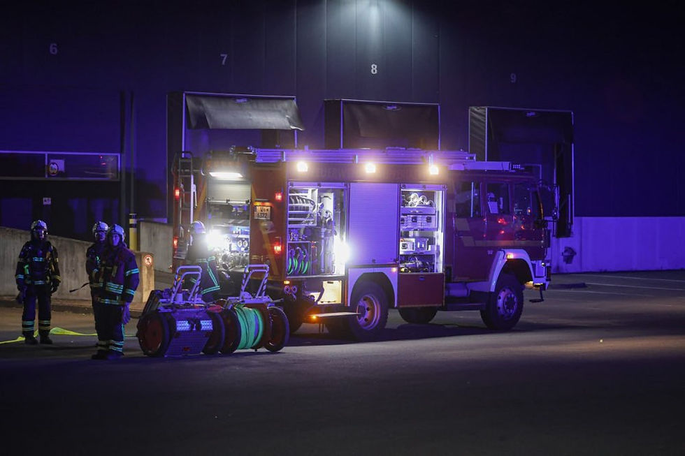 (W) Brandschutzkonzept verhinderte Schlimmeres - Feuer in Industrieanlage