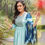 Thumbnail: Embroidered  Fancy Designer Printed Kurti with Sharara & Dupatta