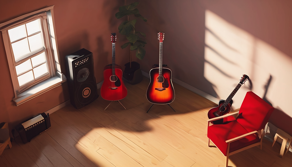 Little Red Acoustic Jam Session