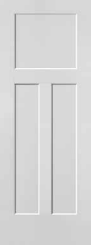 Winslow 3-panel shaker interior door