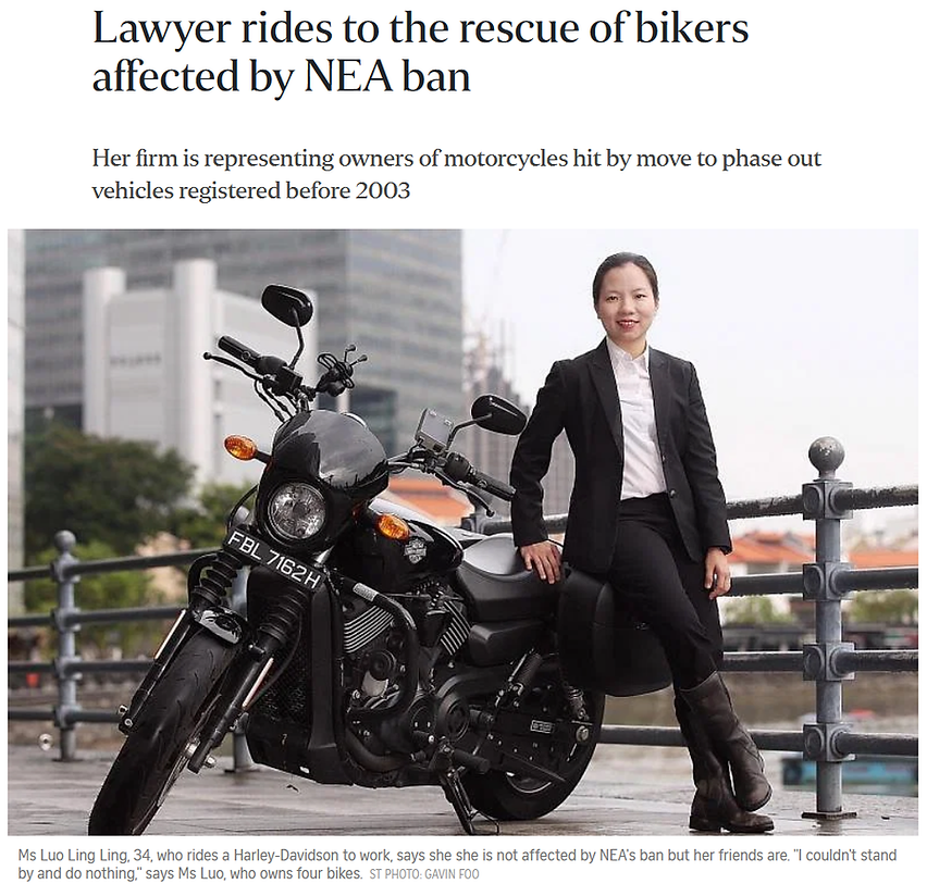 Luo Ling Ling - Lawyer rides to the resc