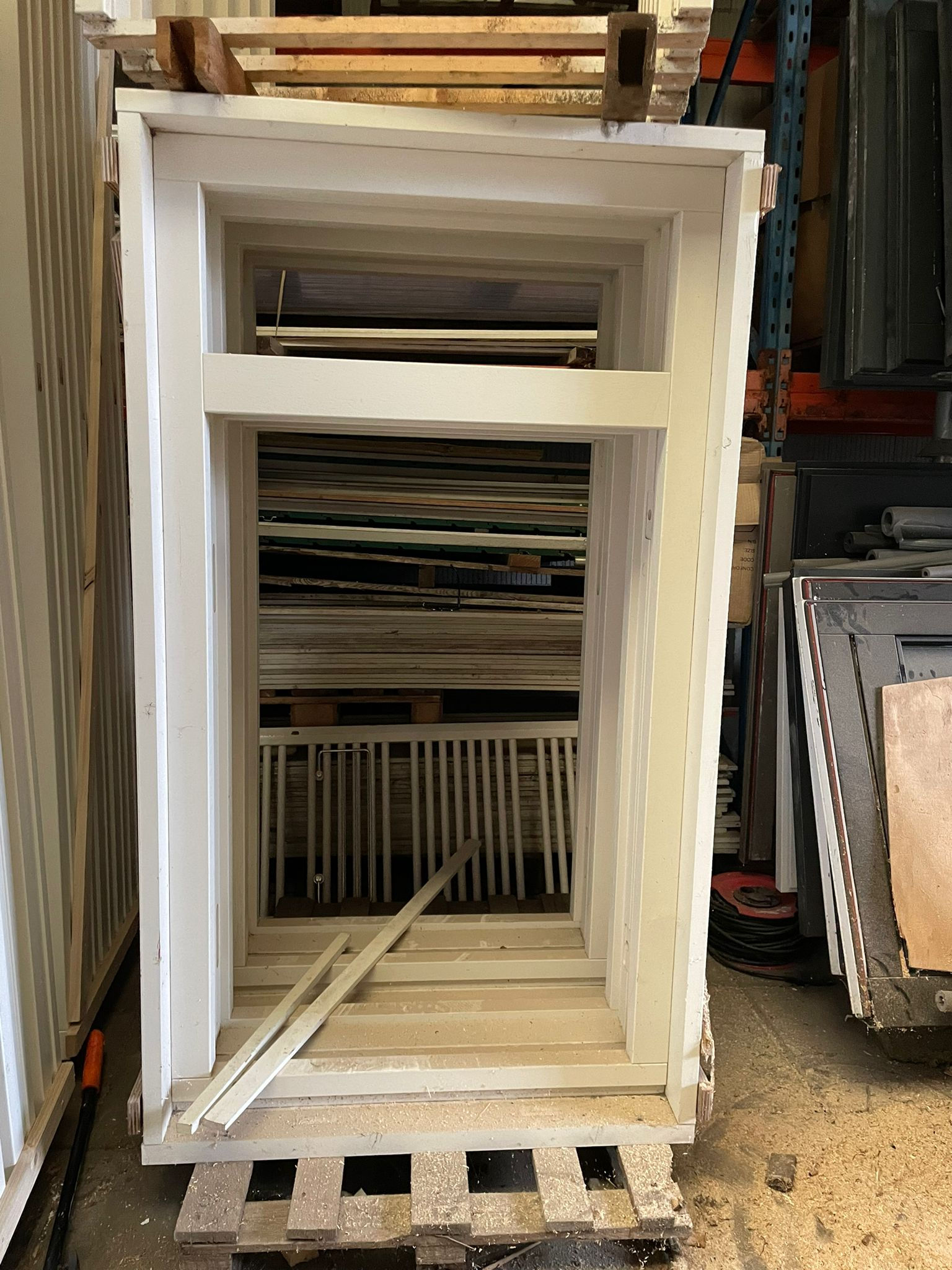 Kozijn voor vast glas | 89x130