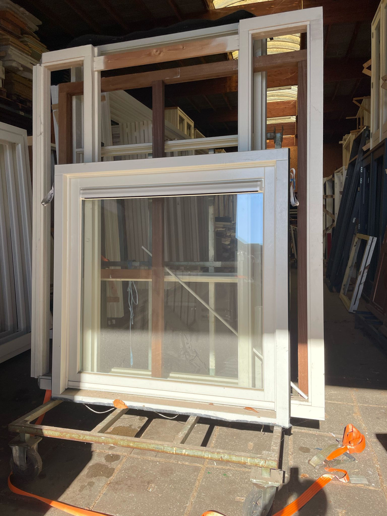 Kozijn met draai/kiep raam 153.5x157