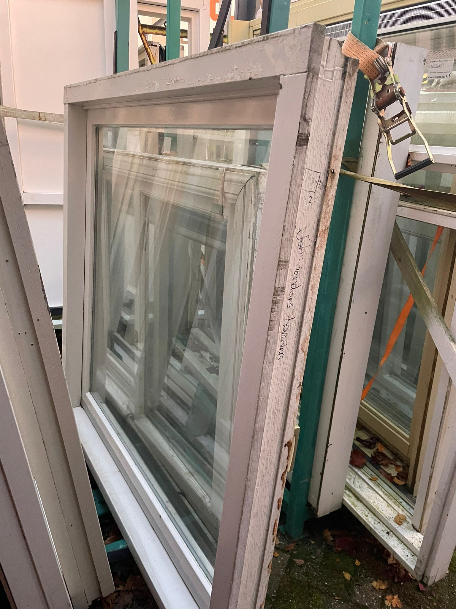 Kozijn met draai/kiep raam, 142.5x141