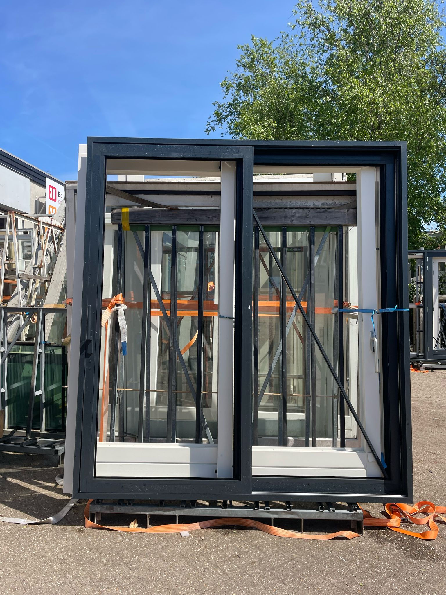 Aluminium schuifpui | 222x245