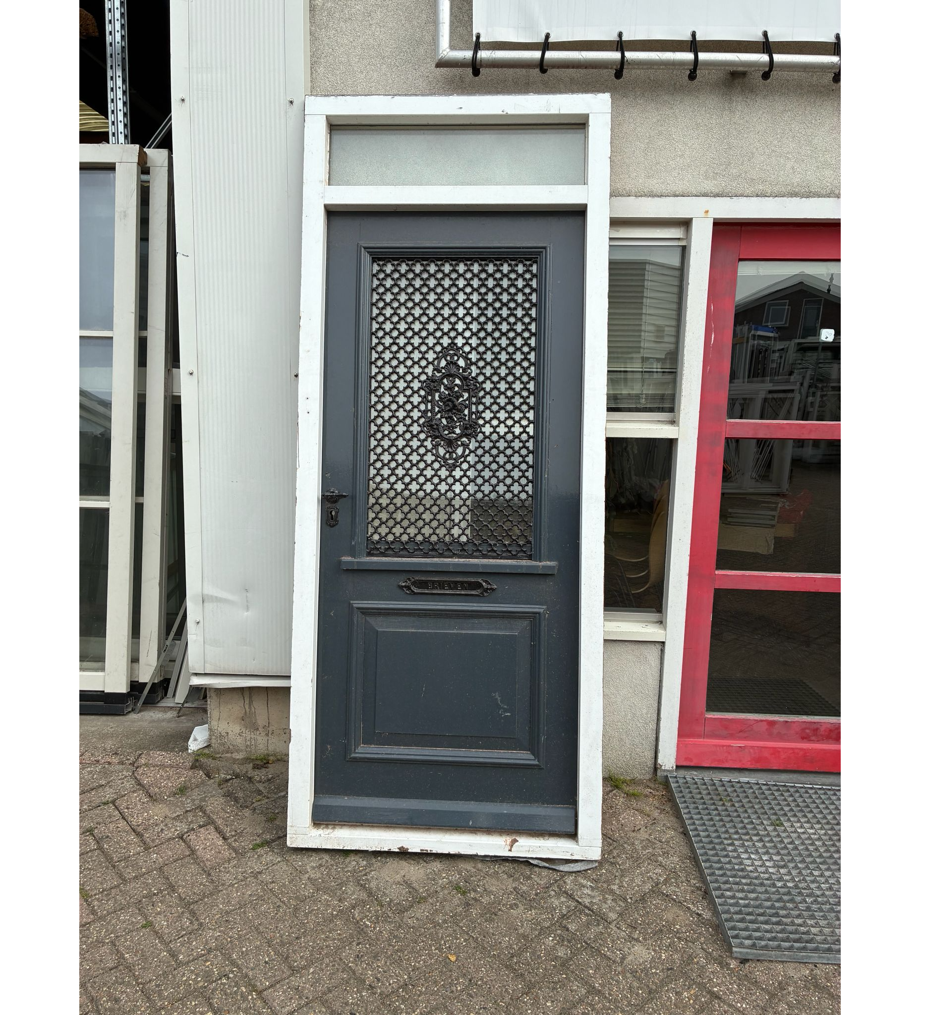Hardhouten roostervoordeur | 99.5x243