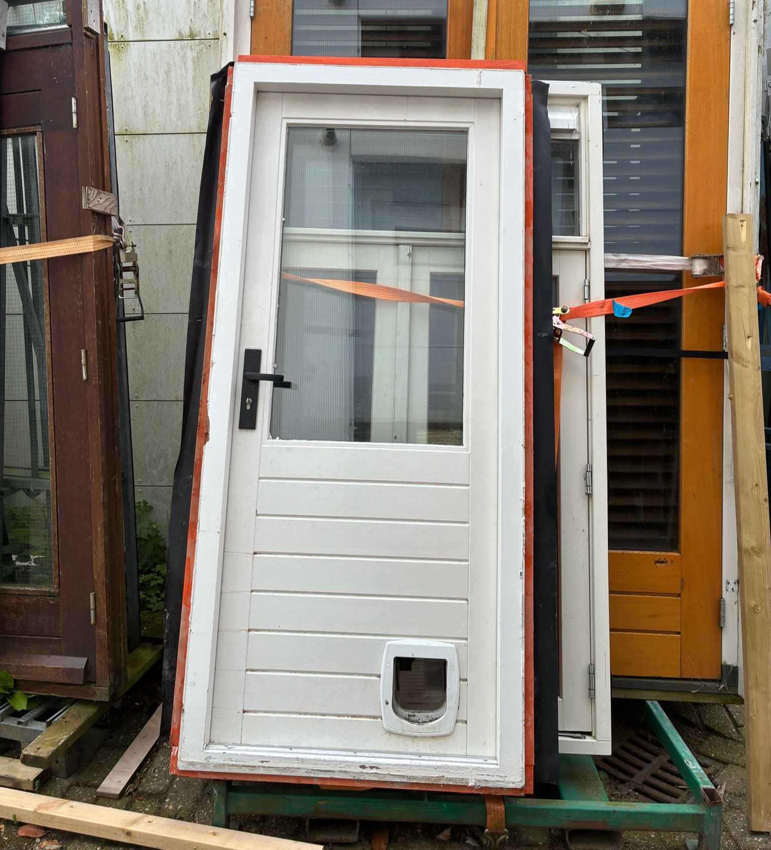 Hardhouten achterdeur | 91x212