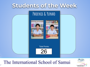 11 March 2026: Weekly Senior Awards